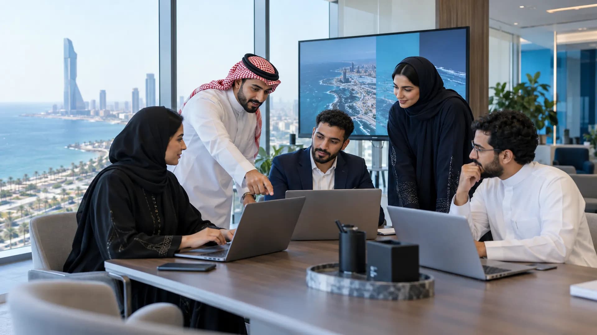 Transformix team at work in Jeddah