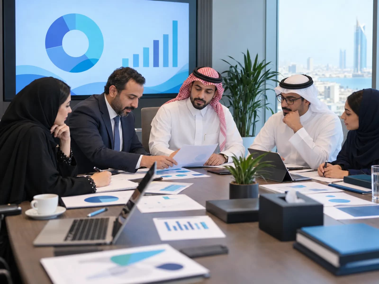 Saudi cooperative association board meeting