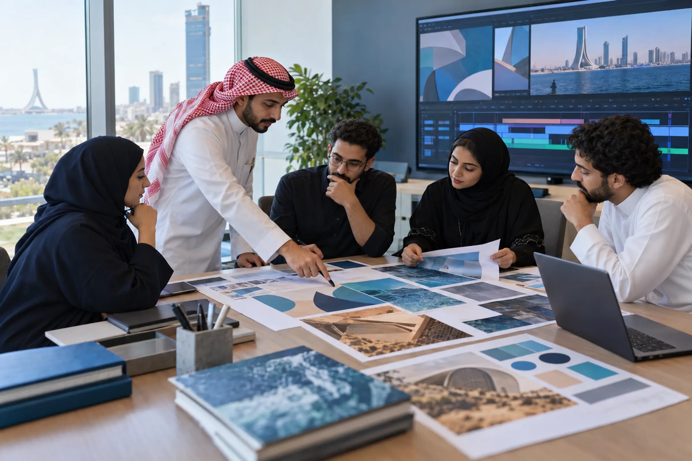 Creative studio design and video review