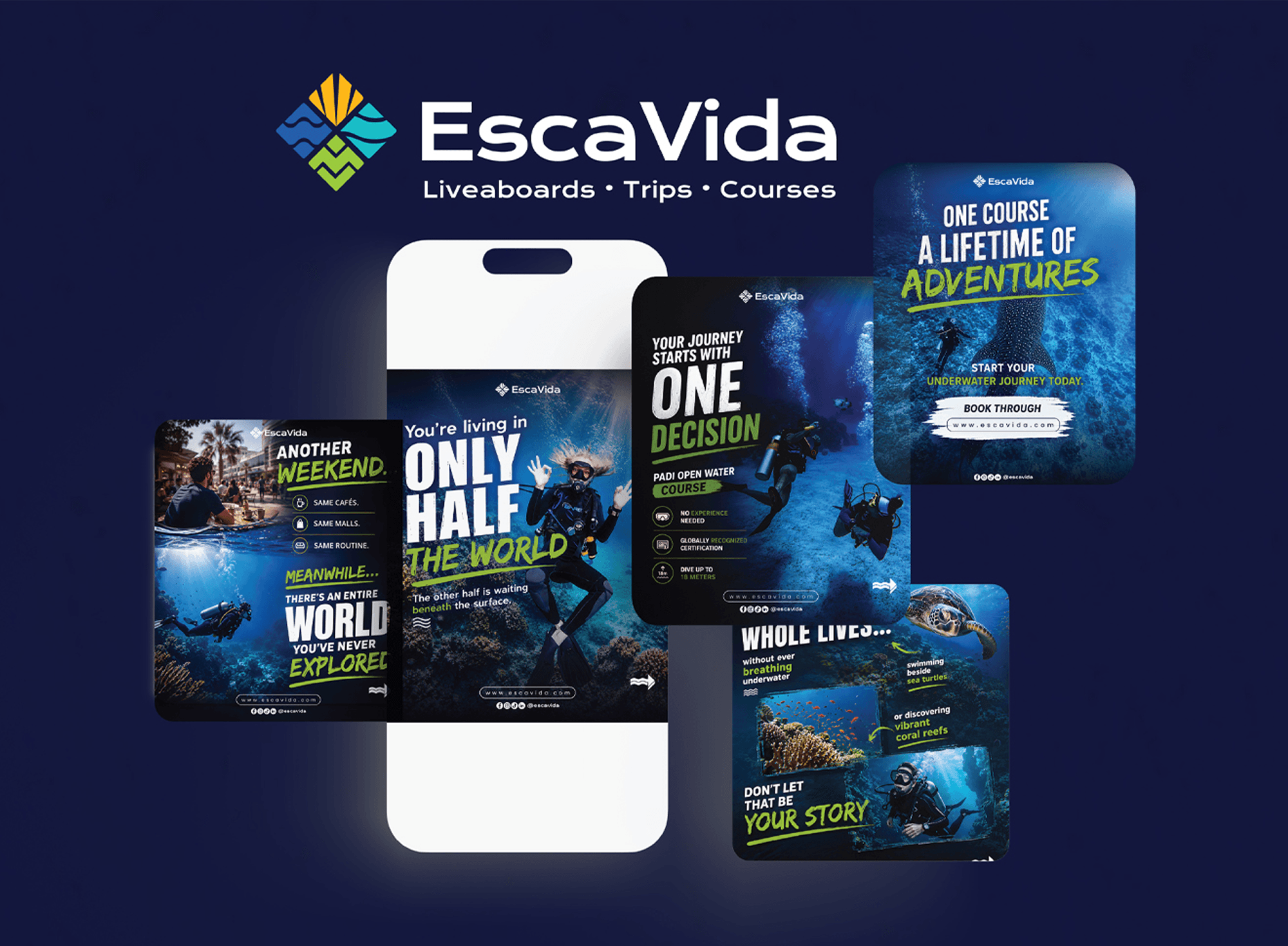 EscaVida — Social media campaign
